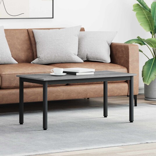 Kaffebord Grå Sonoma 100 x 50 x 45 cm Konstruert tre