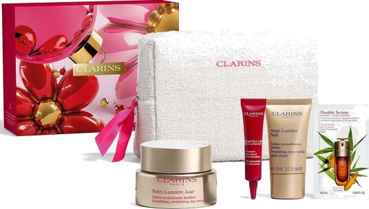 Clarins Nutri-Lumière Nl Day 50Ml/Tel 7Ml/Nl Night 15Ml/Ds9 0,9Ml 72.9 Ml - CLEAR - 72.9 ml