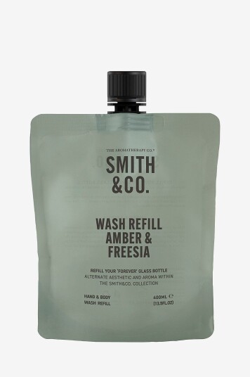 Smith & Co. Amber & Freesia Refill Hand & Body Wash 400 ml