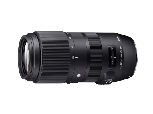 Sigma 100-400 f/5-6.3 DG DN OS C L-mount Telezoom, med L-fatning