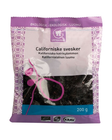 Urtekram Økologiske Svisker 200g