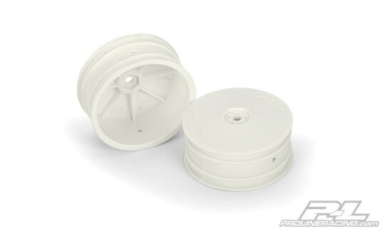 Pro-Line Velocity 2.2 Front White Wheels 2 for B44.1* Pro-Line Velocity 2.2 Front White Wheels 2 for B44.1*