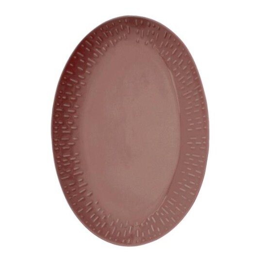 Aida - Life in colour - Confetti ovalt fat 36x25,5 cm bordeaux Aida - Life in colour - Confetti ovalt fat 36x25,5 cm bordeaux