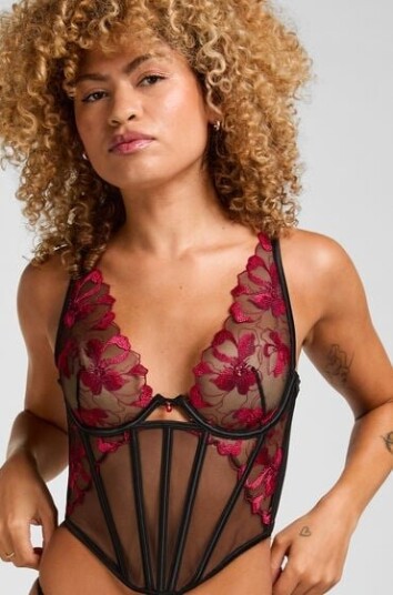 Hunkemöller Bustier Dahlia Svart