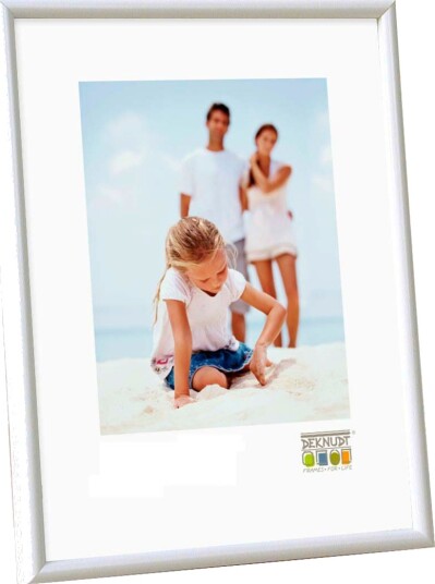 Deknudt S011S1 Fotoramme 20x30cm hvit resin Deknudt S011S1 Fotoramme 20x30cm hvit resin