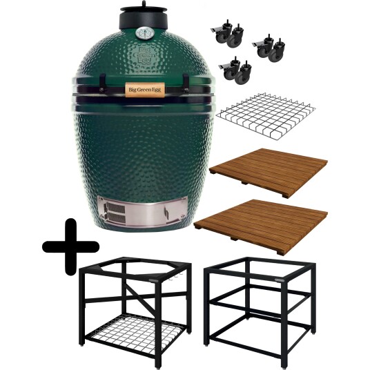 Big Grønn Egg Kullgrill Frame pakke+, medium Big Grønn Egg Kullgrill Frame pakke+, medium
