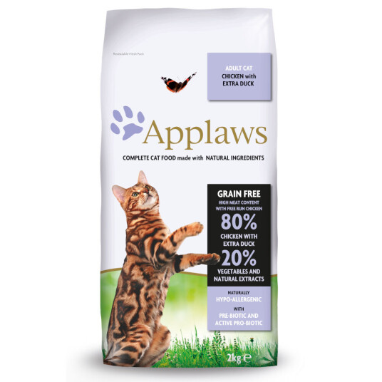Applaws Adult kylling & and - Økonomipakke: 2 x 2 kg