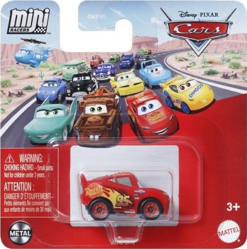 Mattel Cars Lightning McQueen Mini Racers Mikro-Bil 3,5 Cm Rød Fra 3 År Mattel Cars Lightning McQueen Mini Racers Mikro-Bil 3,5 Cm Rød Fra 3 År