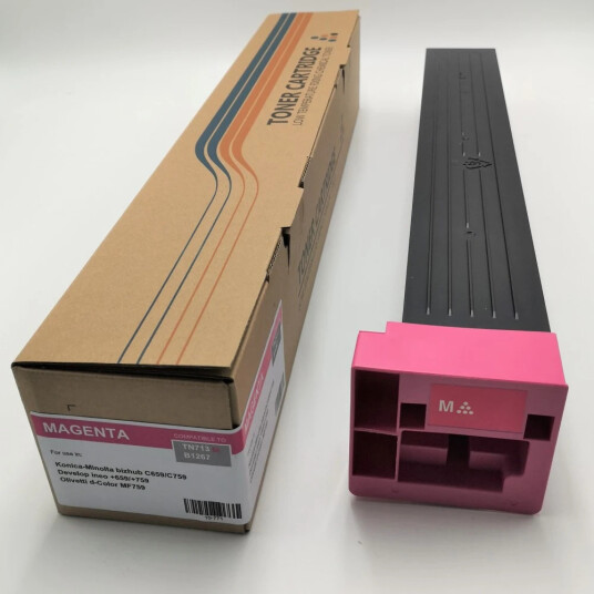 TB Toner Magenta (33.200 sider) erstatter Konica Minolta A9K8350/TN-713M TB Premium toner