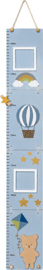 JaBaDaBaDo Growth Chart Teddy Blue Blue ONE SIZE