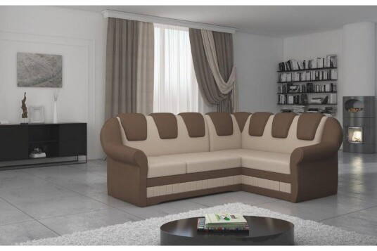 Fica Hjørnesovesofa Rød/Lilla