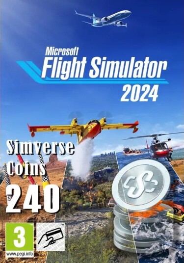 Microsoft Flight Simulator 2024 240 Simverse Coins Xbox Series S UK