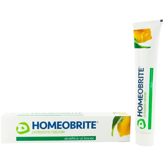 Naturlig Xylitol Tannpasta HOMEOBRITE Lemon & Calendula 75 ml Naturlig Xylitol Tannpasta HOMEOBRITE Lemon & Calendula 75 ml