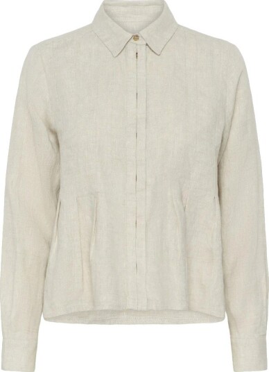 InWear Dilanaiw Pleated Shirt - Beige - 44