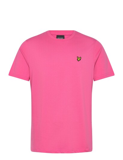Lyle & Scott Plain T Shirt Pink M