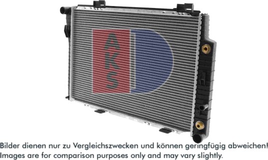 AKS DASIS 120740N Radiator motorkjøling