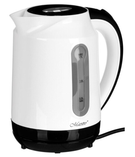 Feel Maestro Mr-041 Vannkoker 1,7 L 2000 W Hvit med Vannivåindikator