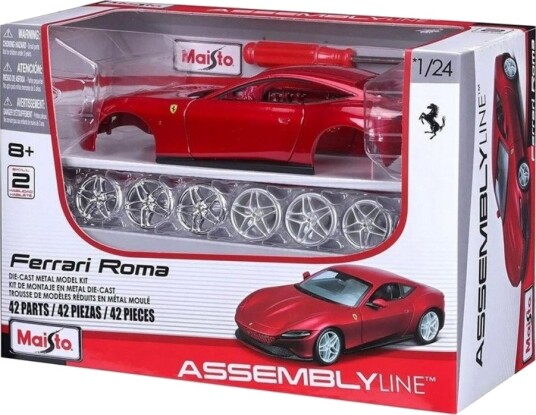 Maisto Ferrari Roma Modellbil 1:24 Rød
