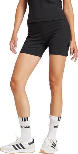adidas All SZN Rib Korte Treningstights Dame Svart XS