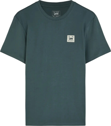 Lee Jeans Woven Label Tee Blue XL