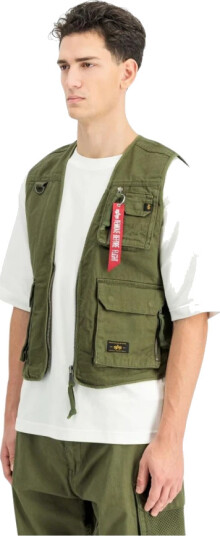 Alpha Industries Herre Jakker Grønn M,