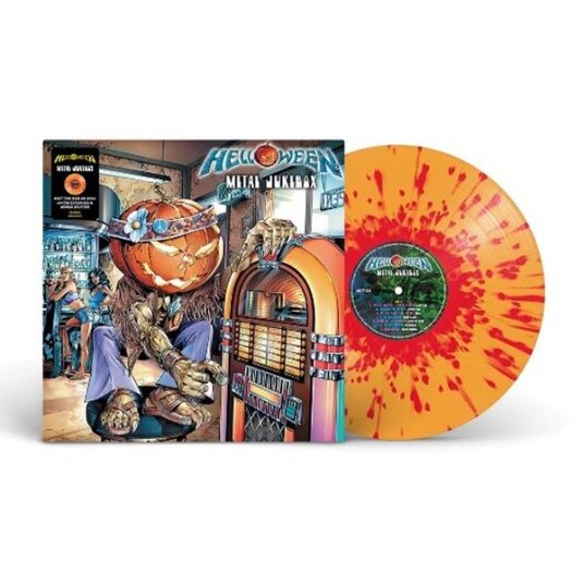 Helloween Metal Jukebox Limited Orange & Red Splatter Edition Vinyl