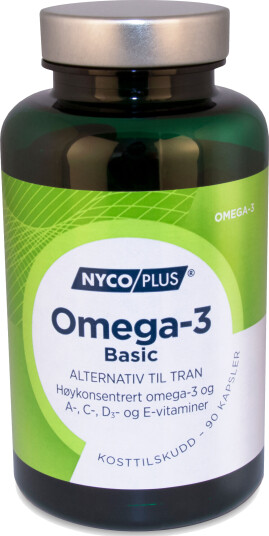 Nycoplus Omega 3 Basic 90 kapsler Nycoplus Omega 3 Basic 90 kapsler