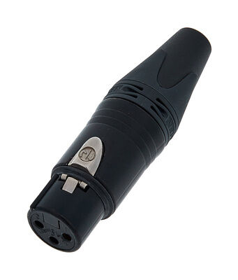 Neutrik NC3 FXX-B XLR Hun Kontakt med Gullbelagte Kontakter