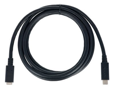 Delock 2m USB-C Forlengelseskabel 3.1 Gen 1 5000 Mbit/s Svart