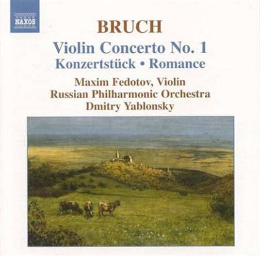 Bruch Violin Concerto No. 1 Konzertstück Romance CD Naxos Bruch Violin Concerto No. 1 Konzertstück Romance CD Naxos