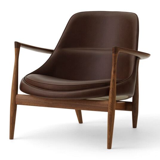 Audo Copenhagen Elizabeth Lounge Chair Walnut / Dakar 0329
