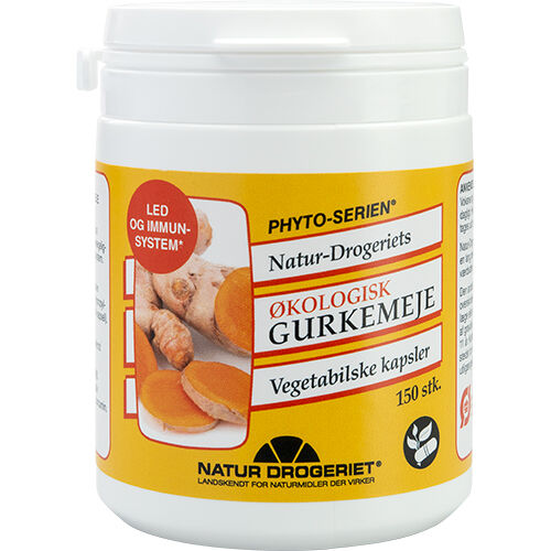 Natur Drogeriet Gurkemeje Kapsler Ø 150 Kapslar Natur Drogeriet Gurkemeje Kapsler Ø 150 Kapslar