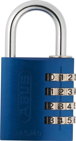 Abus Kombinasjonslås 145/40 mm, 4 Ruller Rød