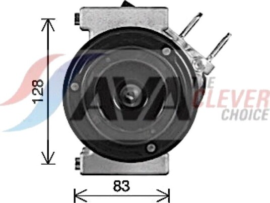 AC kompressor AVA Clever Choice FDAK682