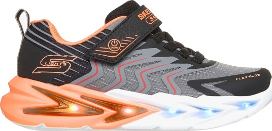 Skechers Flex Glow Ultra Prism Pacer Blinkende Sneakers Svart 24