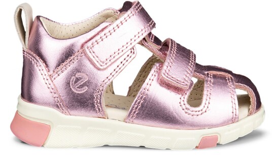 Ecco Mini Stride Sandaler Old Rose Metallic 19 Ecco Mini Stride Sandaler Old Rose Metallic 19
