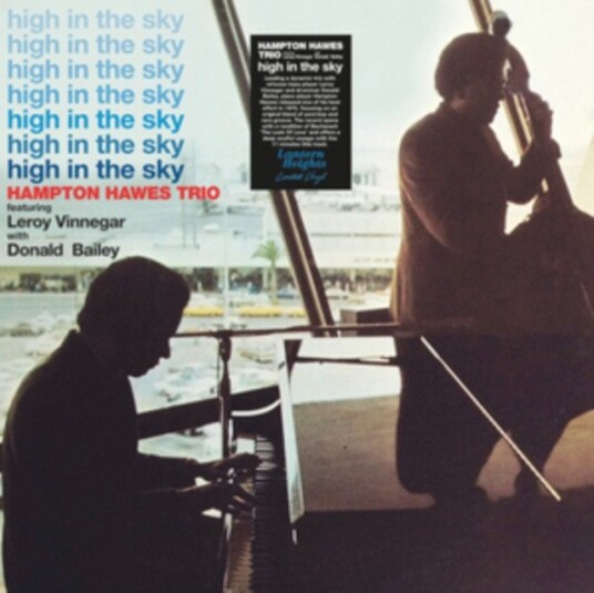 Hampton Hawes Trio High In The Sky Uk Vinyl
