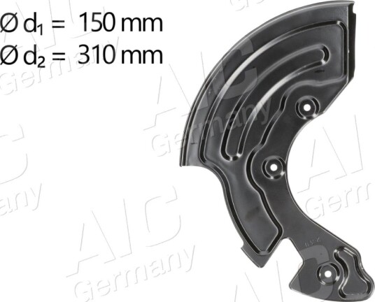 Bremseskjold AIC 57065