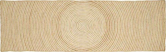 Områdetepper Hvit 60 x 300 cm Jute