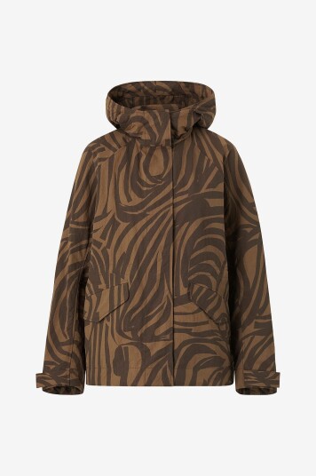 Marimekko Frakk Musteet Jokuraita Brun Marimekko Frakk Musteet Jokuraita Brun