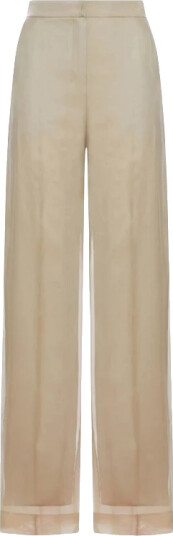 Max Mara Dame Bukser Beige XS, Max Mara Dame Bukser Beige XS,