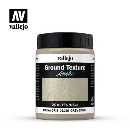 Vallejo Ground Texture Grey Sand 200ml