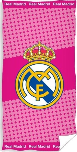 Real Madrid Pink Badehåndklæde 70 X 140 Cm Real Madrid Pink Badehåndklæde 70 X 140 Cm