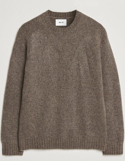 NN07 Lee Wool Knitted Sweater Tarmac
