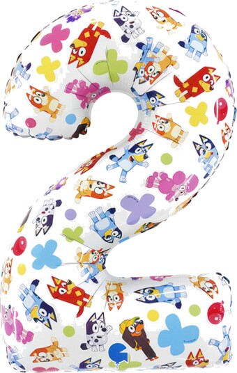 Ballongkungen Tallballong Bluey Tall 2 L242