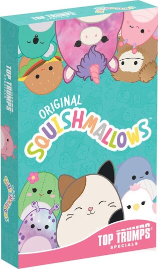 Winning Moves Top Trumps - Squishmallows Kortspill - 6+ År