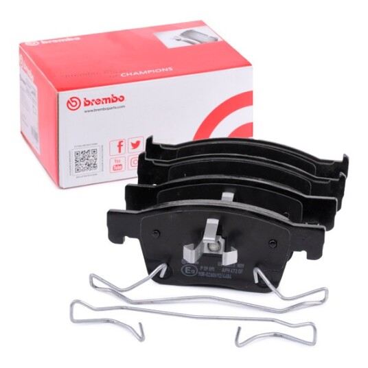 Bremseklosser BREMBO P 59 091