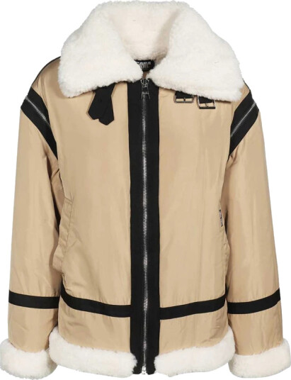 Karl Lagerfeld Dame Jakker Beige XS, Karl Lagerfeld Dame Jakker Beige XS,