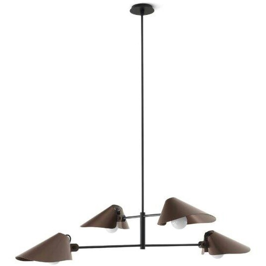 Bonnet SC93 Lysekrone Bronzed / Sort