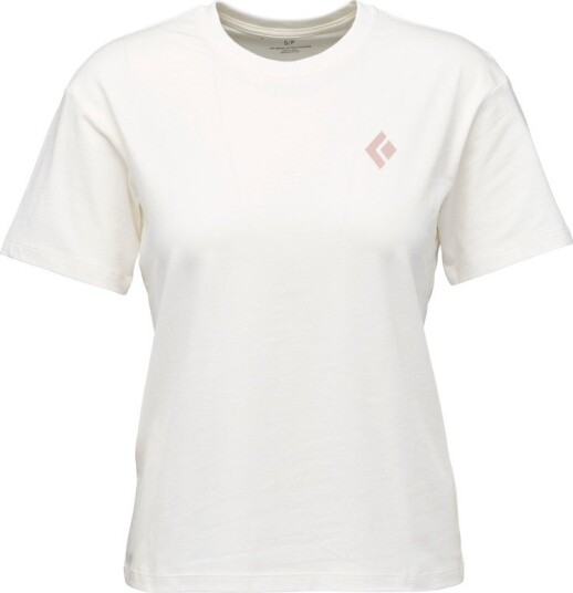 Black Diamond Women"s Heritage Badge Short Sleeve Tee Off White L Black Diamond Women"s Heritage Badge Short Sleeve Tee Off White L